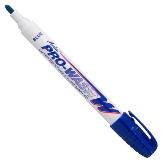 pics/Markal/Pro-Wash W/markal-pro-wash-w-water-removable-paint-marker-blue.jpg